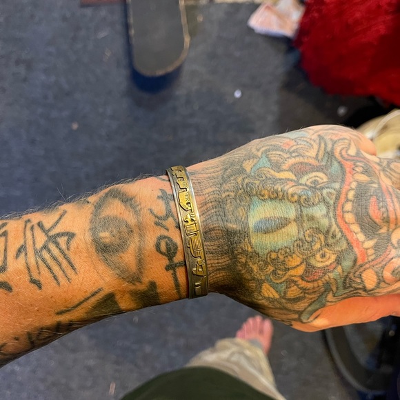 Beautiful hand made silver bracelet - Picture 3 of 8